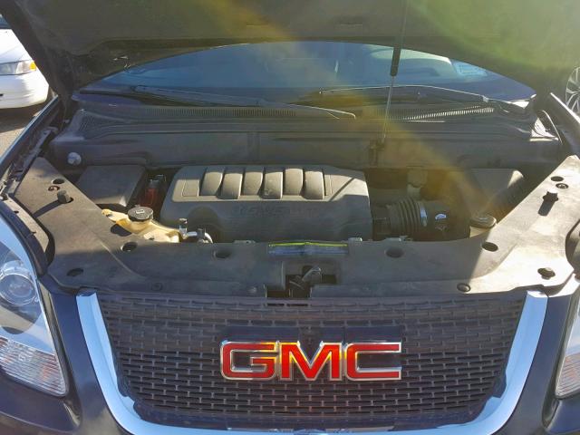 1GKEV33738J137915 - 2008 GMC ACADIA SLT GRAY photo 7