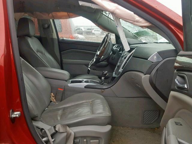 3GYFNBEY4BS510069 - 2011 CADILLAC SRX PERFOR RED photo 5