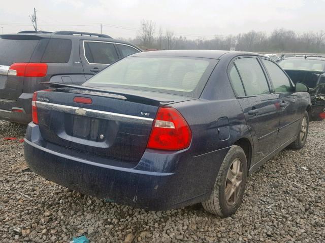1G1ZT54844F115398 - 2004 CHEVROLET MALIBU LS 蓝色 照片 4