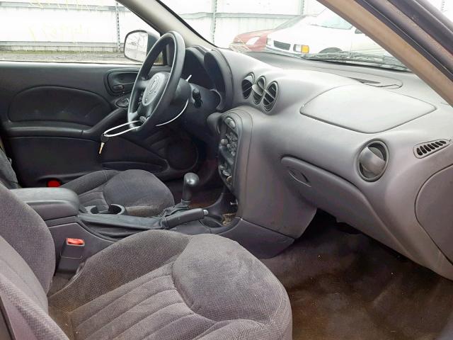 1G2NF52T8YM884089 - 2000 PONTIAC GRAND AM S RED photo 5