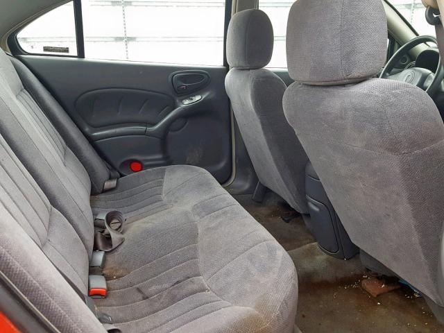 1G2NF52T8YM884089 - 2000 PONTIAC GRAND AM S RED photo 6