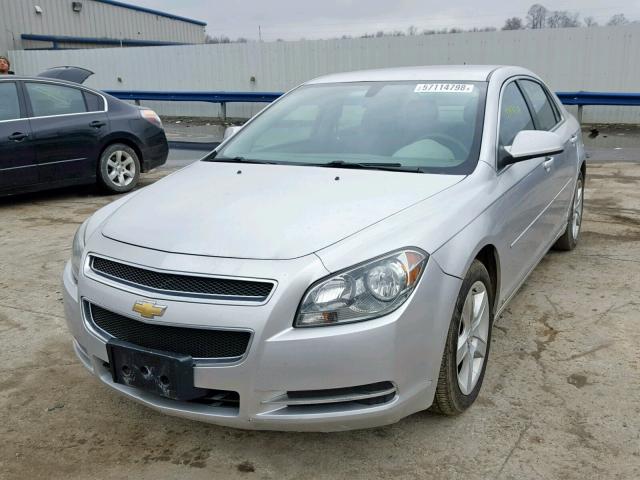1G1ZH57B494225170 - 2009 CHEVROLET MALIBU 1LT GRAY photo 2