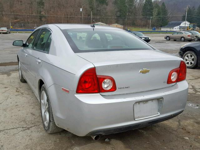 1G1ZH57B494225170 - 2009 CHEVROLET MALIBU 1LT GRAY photo 3