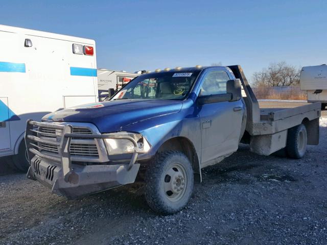 3D6WZ4EL7BG594623 - 2011 DODGE RAM 3500 S BLUE photo 2