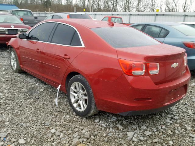 1G11D5SR8DF137281 - 2013 CHEVROLET MALIBU 1LT 红色 照片 3