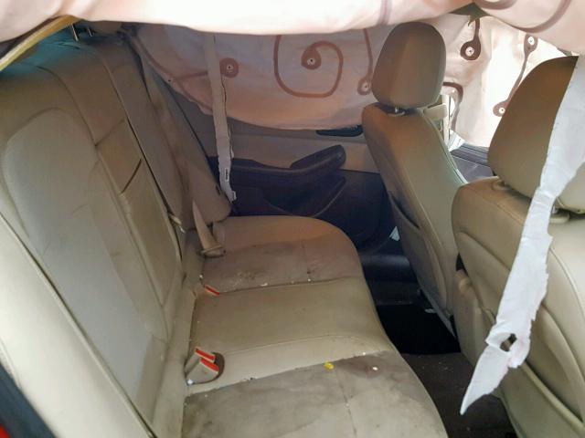 1G11D5SR8DF137281 - 2013 CHEVROLET MALIBU 1LT 红色 照片 6