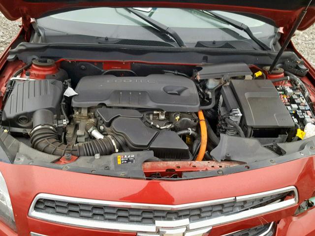 1G11D5SR8DF137281 - 2013 CHEVROLET MALIBU 1LT 红色 照片 7