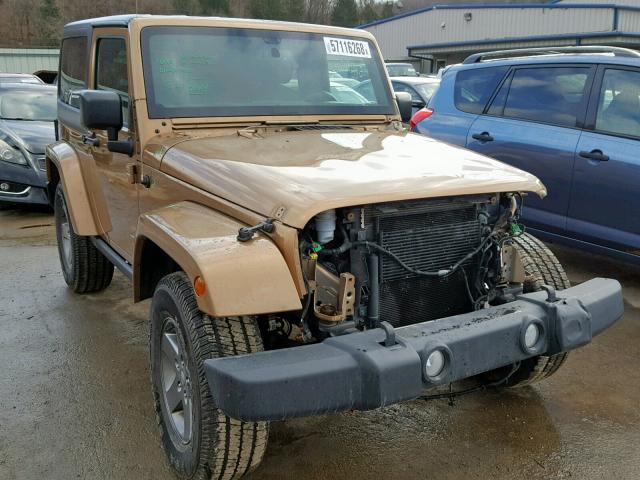 1C4AJWAG8FL583800 - 2015 JEEP WRANGLER S BROWN photo 1