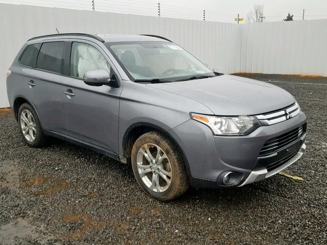 JA4AD3A31FZ010358 - 2015 MITSUBISHI OUTLANDER SILVER photo 1