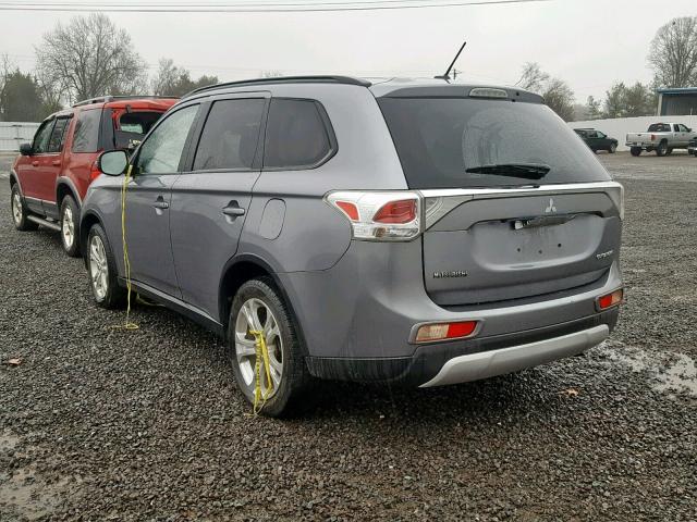 JA4AD3A31FZ010358 - 2015 MITSUBISHI OUTLANDER SILVER photo 3