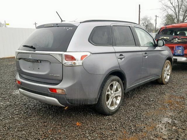 JA4AD3A31FZ010358 - 2015 MITSUBISHI OUTLANDER SILVER photo 4