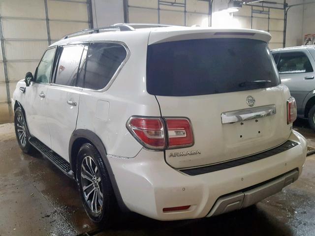 JN8AY2NC5JX500079 - 2018 NISSAN ARMADA SV WHITE photo 3