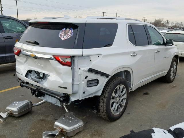 1GNEVJKW0JJ256544 - 2018 CHEVROLET TRAVERSE P WHITE photo 4