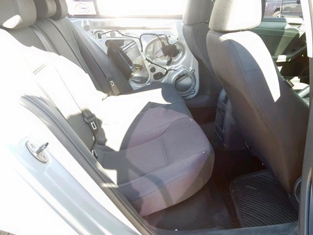 3VW1K7AJ7EM371950 - 2014 VOLKSWAGEN JETTA BASE Արծաթագույն լուսանկար 6