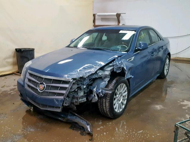 1G6DG5EG6A0115352 - 2010 CADILLAC CTS LUXURY BLUE photo 2