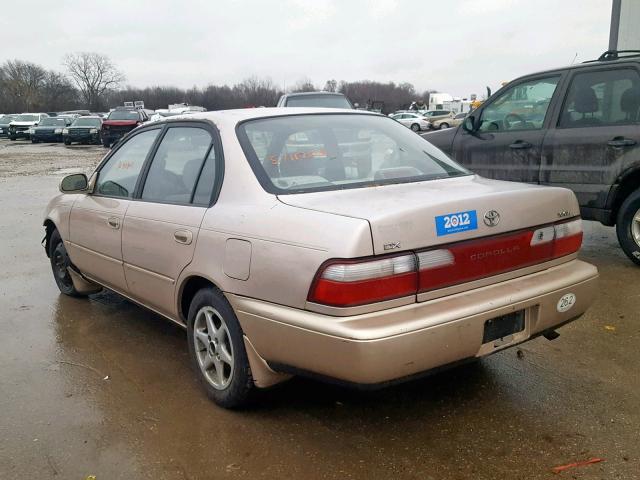 2T1BB02E7VC186578 - 1997 TOYOTA COROLLA DX TAN photo 3