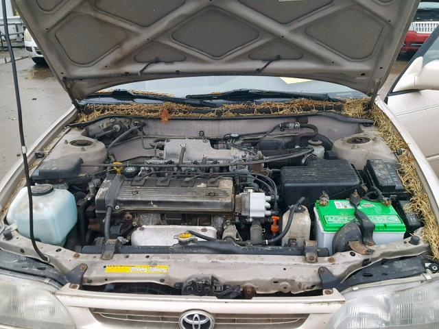 2T1BB02E7VC186578 - 1997 TOYOTA COROLLA DX TAN photo 7