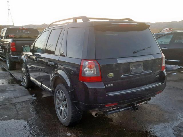 SALFT24N88H068829 - 2008 LAND ROVER LR2 HSE TE BLACK photo 3