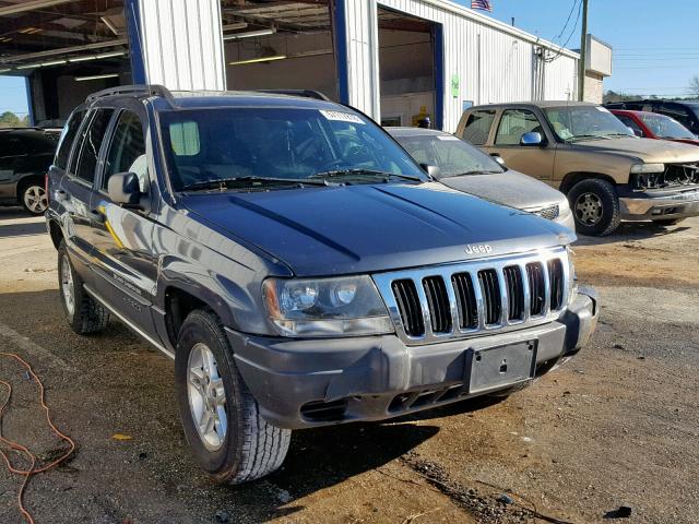 1J4GX48S33C522593 - 2003 JEEP GRAND CHER BLUE photo 1