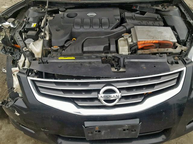 1N4CL2AP4AC122488 - 2010 NISSAN ALTIMA HYB BLACK photo 7