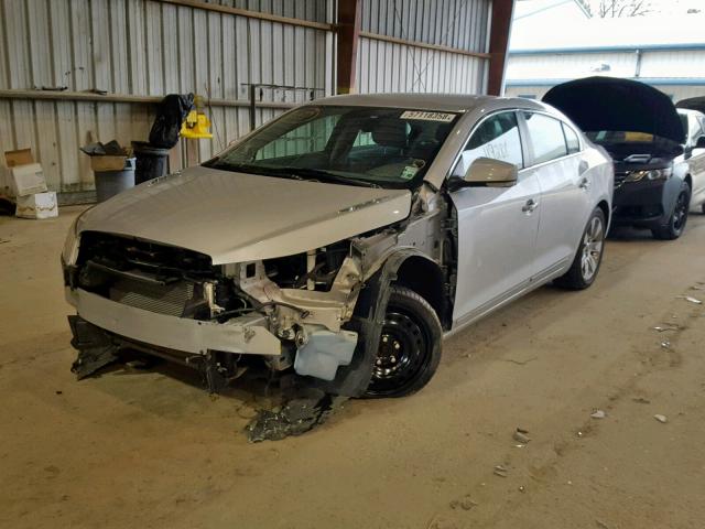 1G4GC5EG5AF217773 - 2010 BUICK LACROSSE C SILVER photo 2