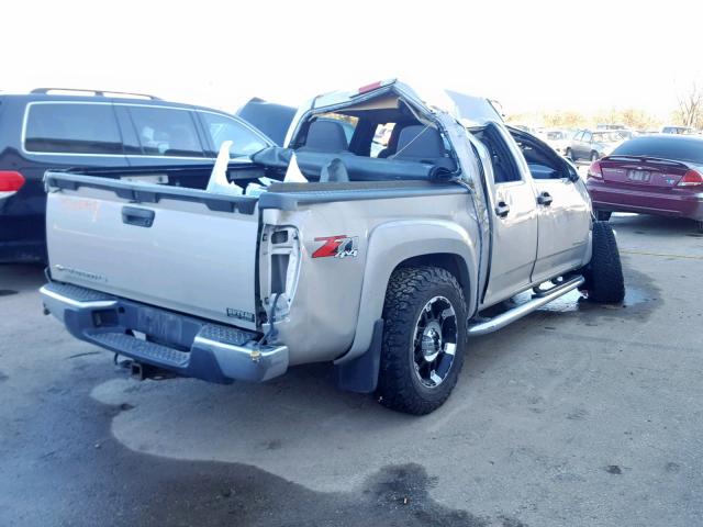 1GCDT136758129036 - 2005 CHEVROLET COLORADO SILVER photo 4