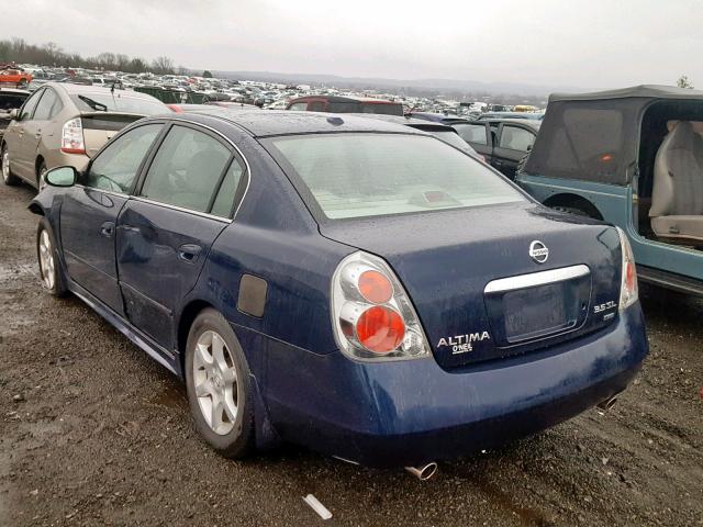 1N4BL11E36N409112 - 2006 NISSAN ALTIMA SE BLUE photo 3