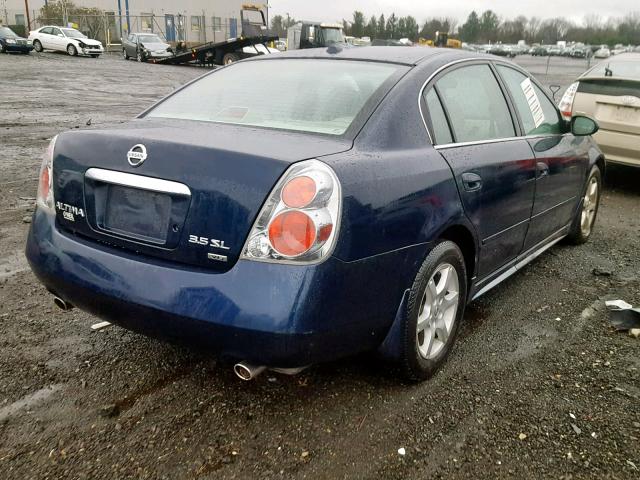 1N4BL11E36N409112 - 2006 NISSAN ALTIMA SE BLUE photo 4