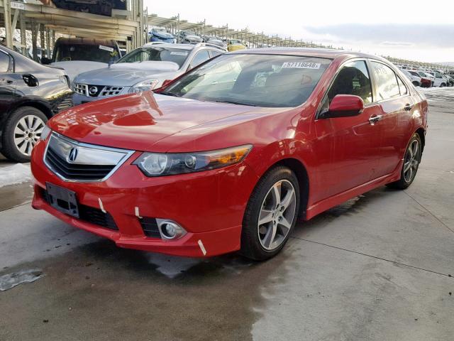 JH4CU2F88CC012652 - 2012 ACURA TSX SE RED photo 2