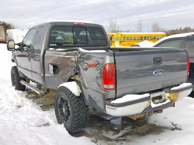 1FTWX31P66ED39778 - 2006 FORD F350 SRW S GRAY photo 3