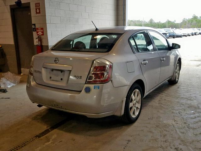 3N1AB61EX7L708171 - 2007 NISSAN SENTRA 2.0 SILVER photo 4