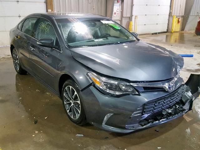 4T1BK1EB8HU254655 - 2017 TOYOTA AVALON XLE GRAY photo 1