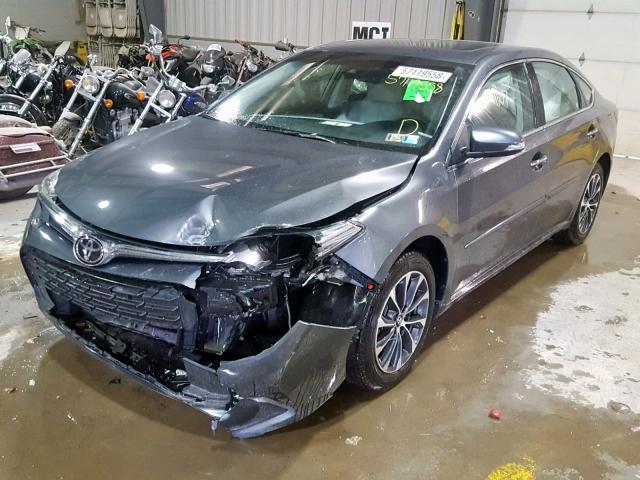 4T1BK1EB8HU254655 - 2017 TOYOTA AVALON XLE GRAY photo 2