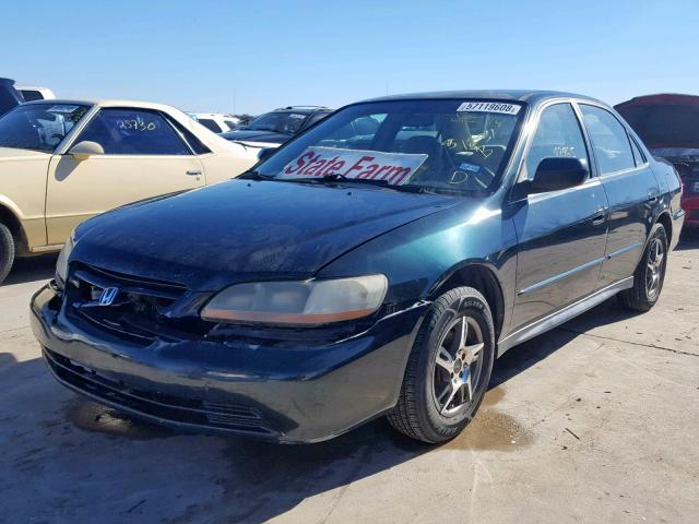 1HGCF86671A037548 - 2001 HONDA ACCORD VAL GREEN photo 2