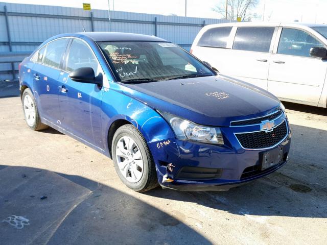 1G1PB5SH7D7291479 - 2013 CHEVROLET CRUZE LS BLUE photo 1