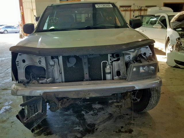 1GCDT136268173561 - 2006 CHEVROLET COLORADO SILVER photo 9