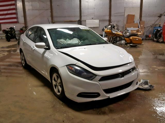 1C3CDFBBXFD128870 - 2015 DODGE DART SXT WHITE photo 1