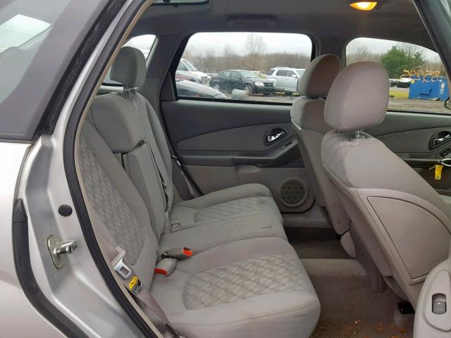 1G1ZT64865F102191 - 2005 CHEVROLET MALIBU MAX 银色 照片 6