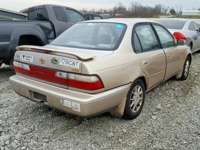 1NXBB02E7VZ581665 - 1997 TOYOTA COROLLA DX TAN photo 4