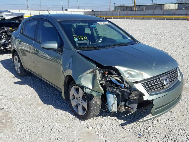 3N1AB61E87L615083 - 2007 NISSAN SENTRA 2.0 GREEN photo 1