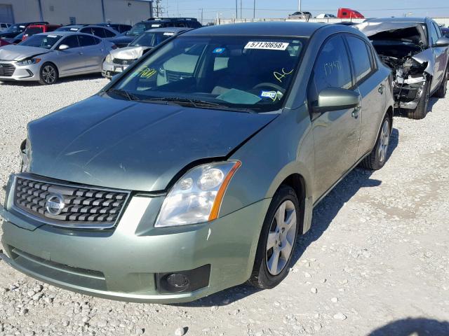 3N1AB61E87L615083 - 2007 NISSAN SENTRA 2.0 GREEN photo 2