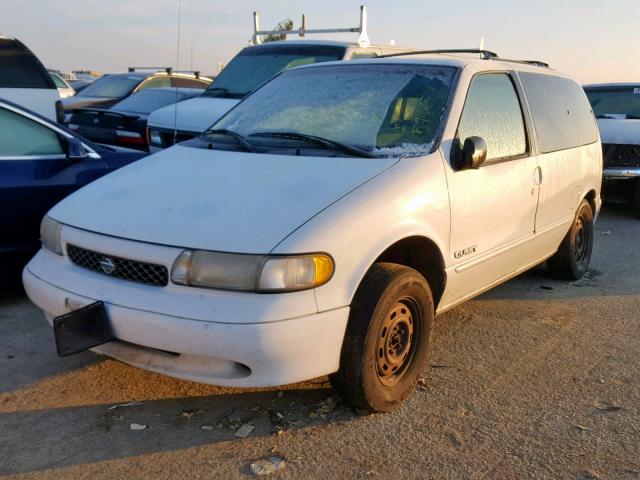 4N2ZN1114WD817900 - 1998 NISSAN QUEST XE WHITE photo 2