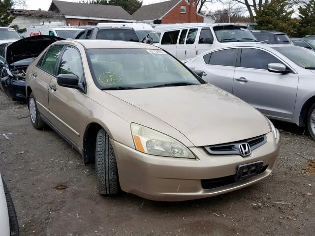 1HGCM56124A125209 - 2004 HONDA ACCORD DX GOLD photo 1