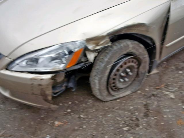 1HGCM56124A125209 - 2004 HONDA ACCORD DX GOLD photo 9