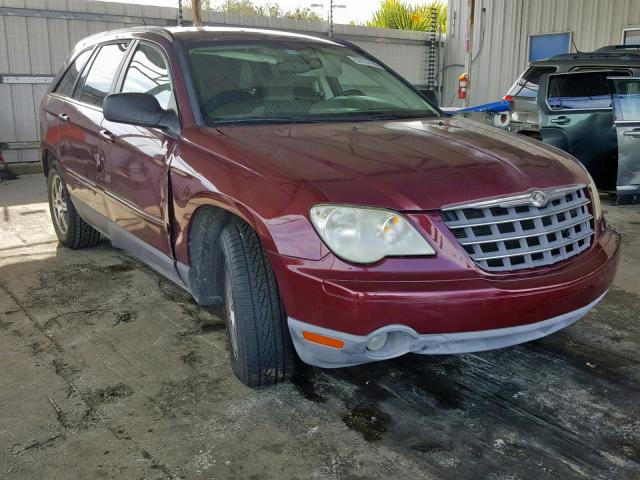 2A8GM68XX8R650035 - 2008 CHRYSLER PACIFICA T MAROON photo 1