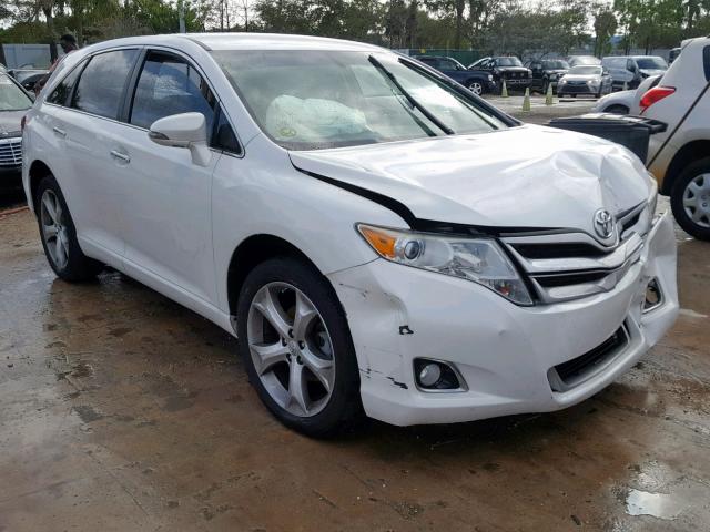 4T3ZK3BB9DU059096 - 2013 TOYOTA VENZA LE WHITE photo 1