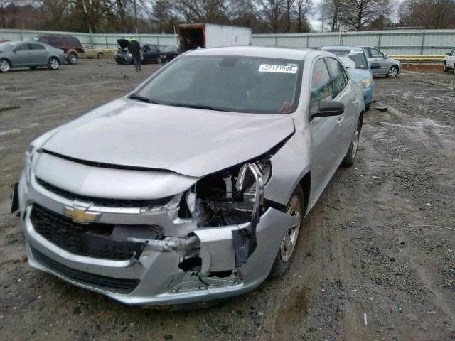 1G11B5SL6EF112723 - 2014 CHEVROLET MALIBU LS SILVER photo 2