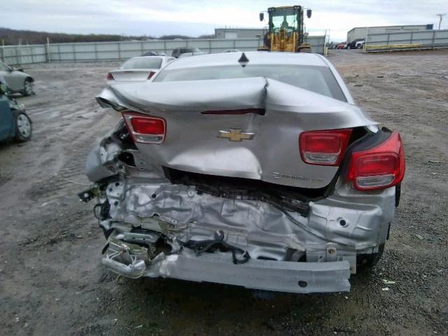 1G11B5SL6EF112723 - 2014 CHEVROLET MALIBU LS SILVER photo 9