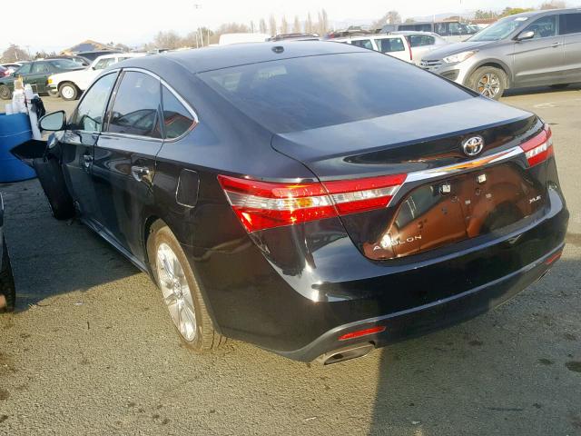 4T1BK1EB7FU138036 - 2015 TOYOTA AVALON XLE BLACK photo 3
