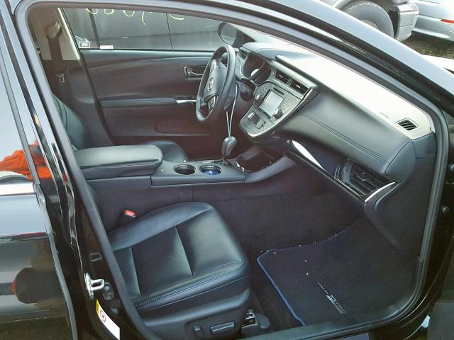 4T1BK1EB7FU138036 - 2015 TOYOTA AVALON XLE BLACK photo 5